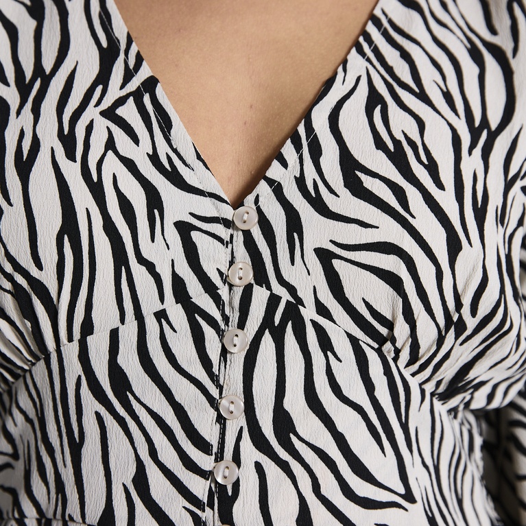 Button down dress "Gabrielle" Print 2